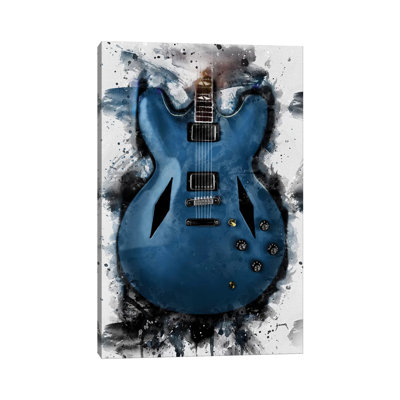 «Dave Electric Grohl's Electric Guitare» par Pop Cult, impression sur toile tendue