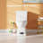 One-Piece Elongated Toilet, 1.28 GPF Single Flush, Soft-Close, Comfort Height, Left-Hand Lever