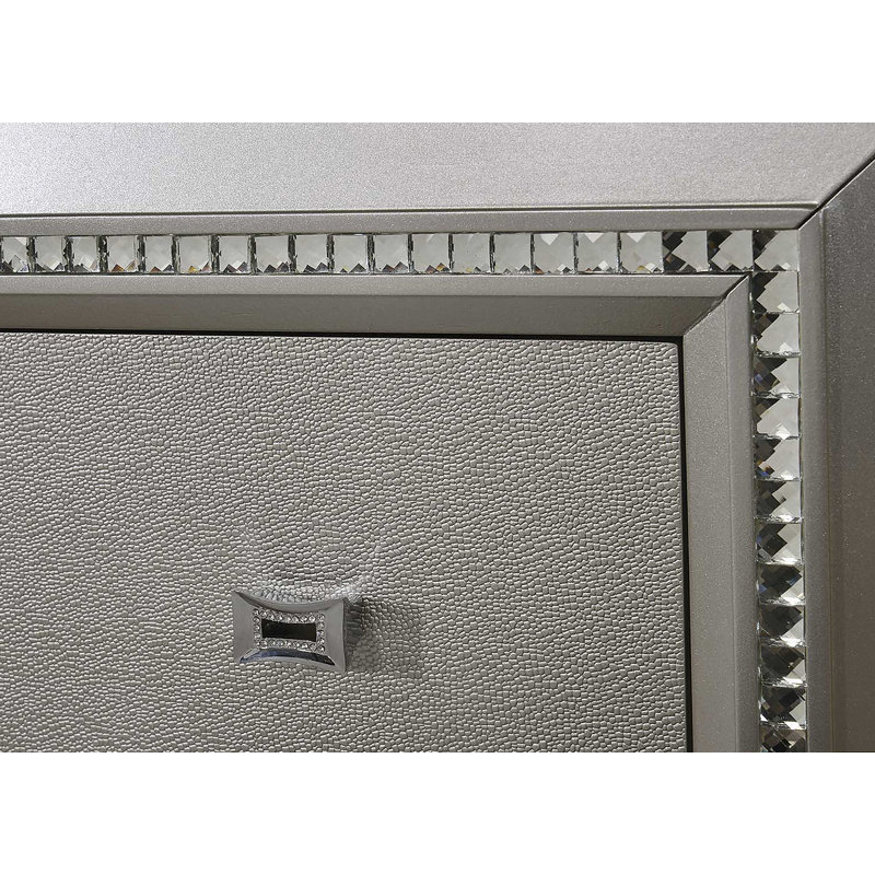 Charmant lit de rangement contemporain avec tête de lit élégante pour nuits de rêve