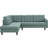 Modway Empress 2 Piece Upholstered Fabric Sectional-598698263-598698218