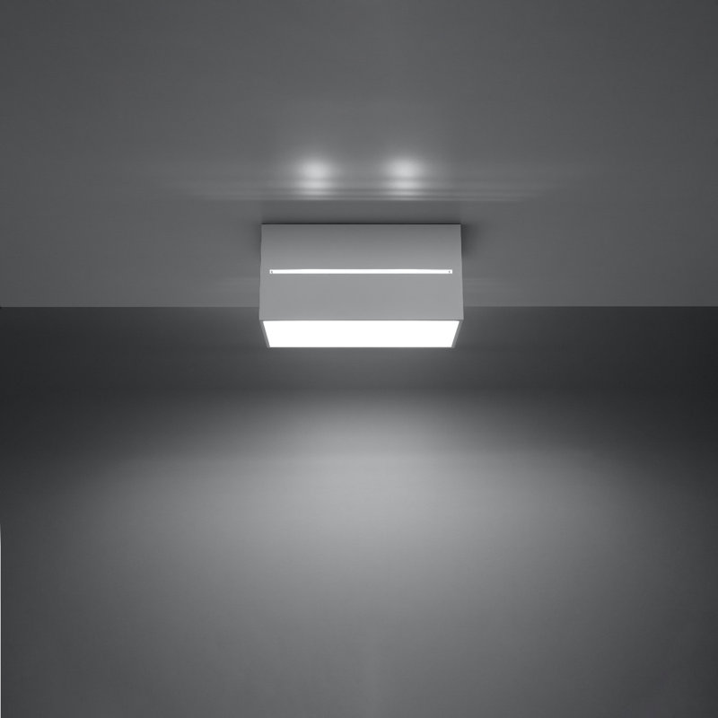 Lekesia Flush Mount, Biały
