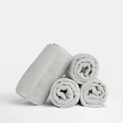 4-Pack Hand Towel Set - 100% Cotton