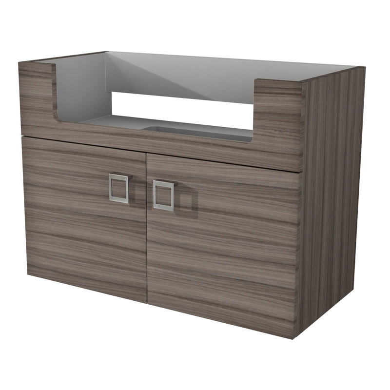 Herwarth 27.6'' Single Bathroom Vanity Base Only, Larch