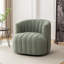 Fauteuil demi-tonneau pivotant rembourré Bryonie-1787267307