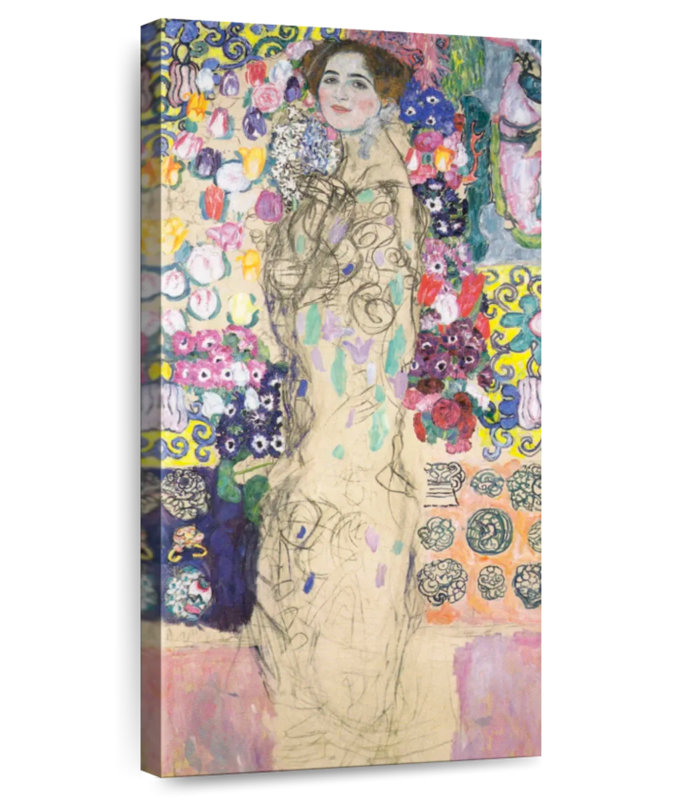 Portrait posthume de Ria Munk III 1917-1918, H 24 po x l 12 po