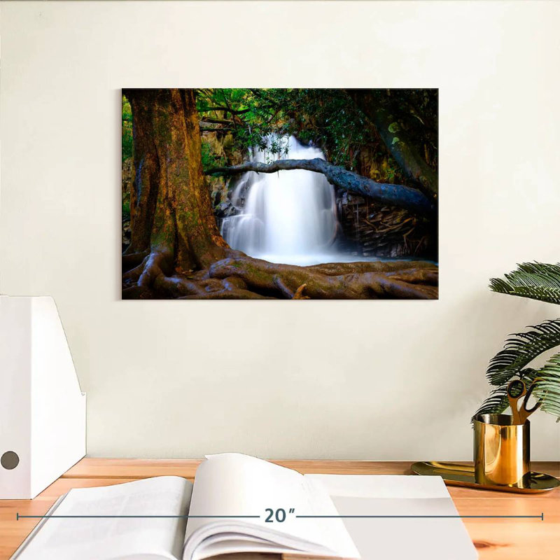 Maui, chutes d'eau jumelles, H 8 po x l 12 po
