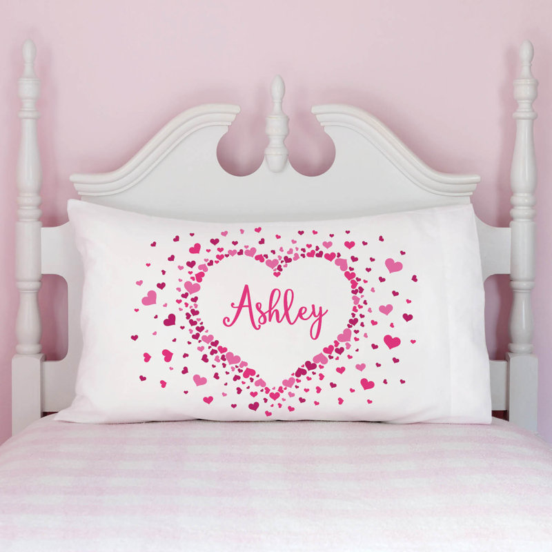 Taie d'oreiller personnalisée A Million Hearts