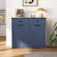 Armoire poubelle à double basculement Farmhouse Blue