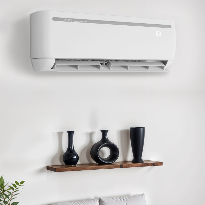 220V 12 000 BTU sans conduit pour 750 pieds carrés avec contrôle intelligent