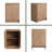 72 Inch Plywood Accent Cabinet with Soft-Close Doors & Drawers, Adjustable Shelves