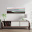 Art mural mural de paysage abstrait contemporain contemporain-1022862311
