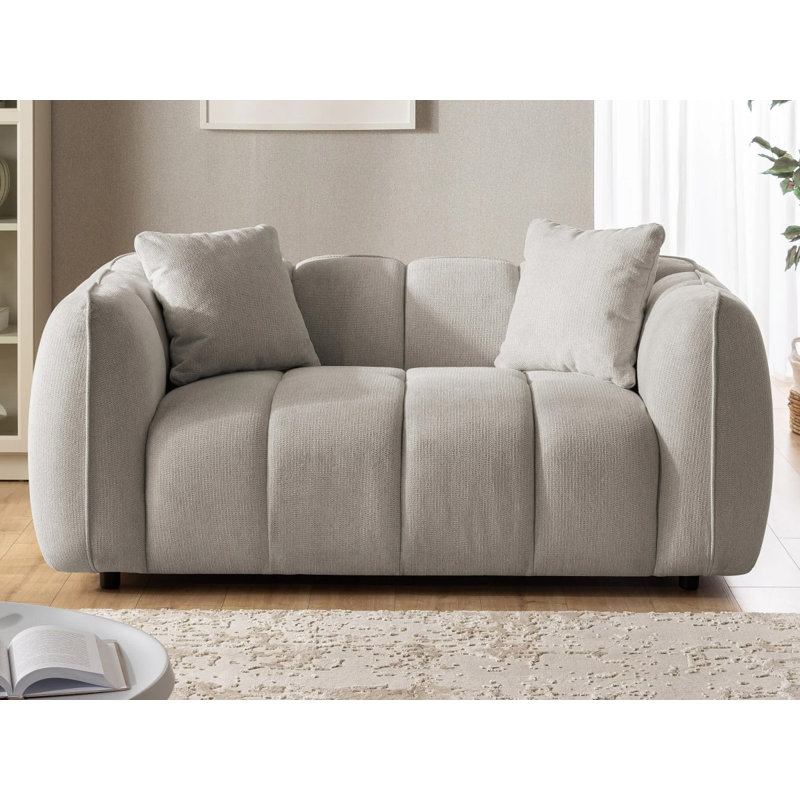 Nubira 3 - Piece Living Room Set, Taupe