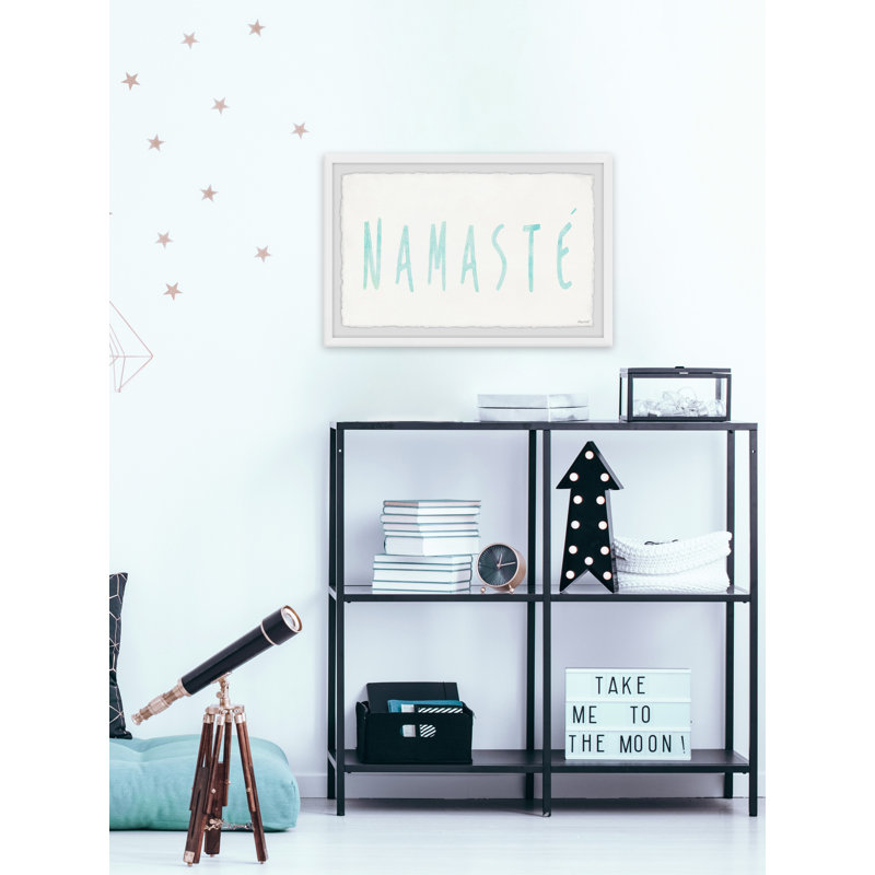 Namaste IV-reproduction sur papier encadrée, H 20 po x l 30 po x P 1,5 po
