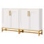 Buffet moderne avec tablettes réglables