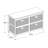 Ottilie 4 Drawer Storage Drawer-1021813332