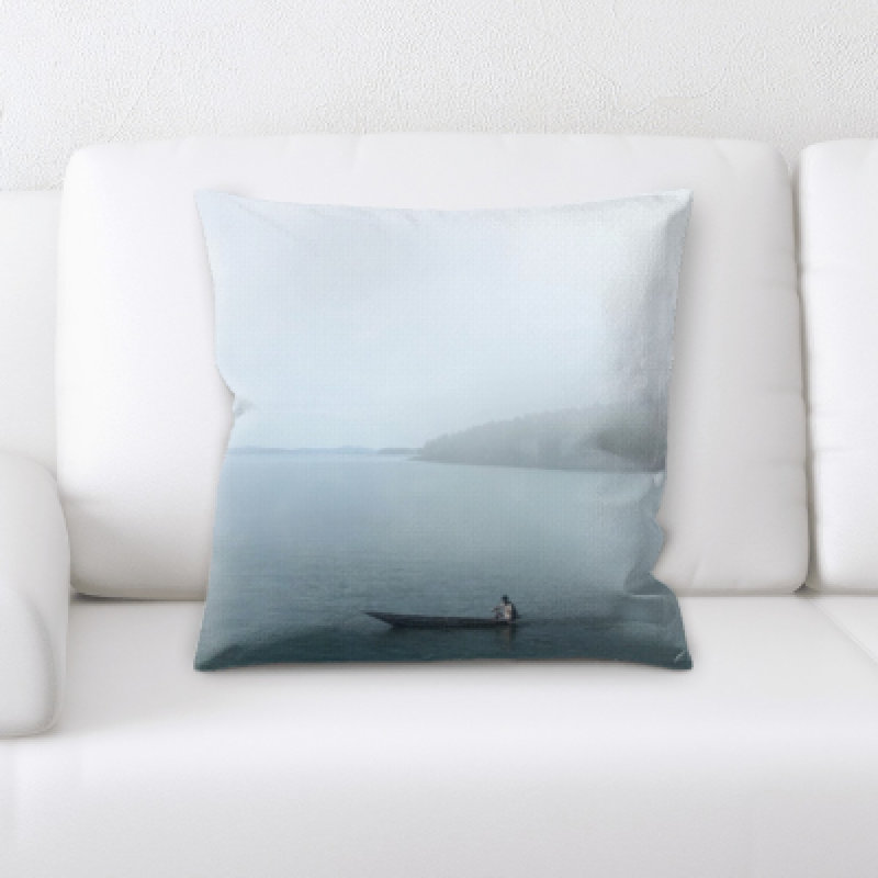 Microsuede Throw Pillow