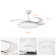 Burgest 254cm Ceiling Fan with LED Lights