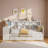 Wooden Daybed With 3 Drawers, Usb Ports And Desk-2129888648-2129888651