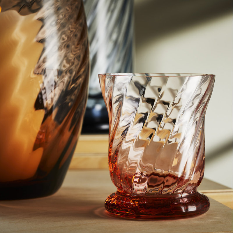Quinn Votive Candle Holder, Rose
