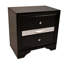 Traditional Style 3 Drawer Nightstand