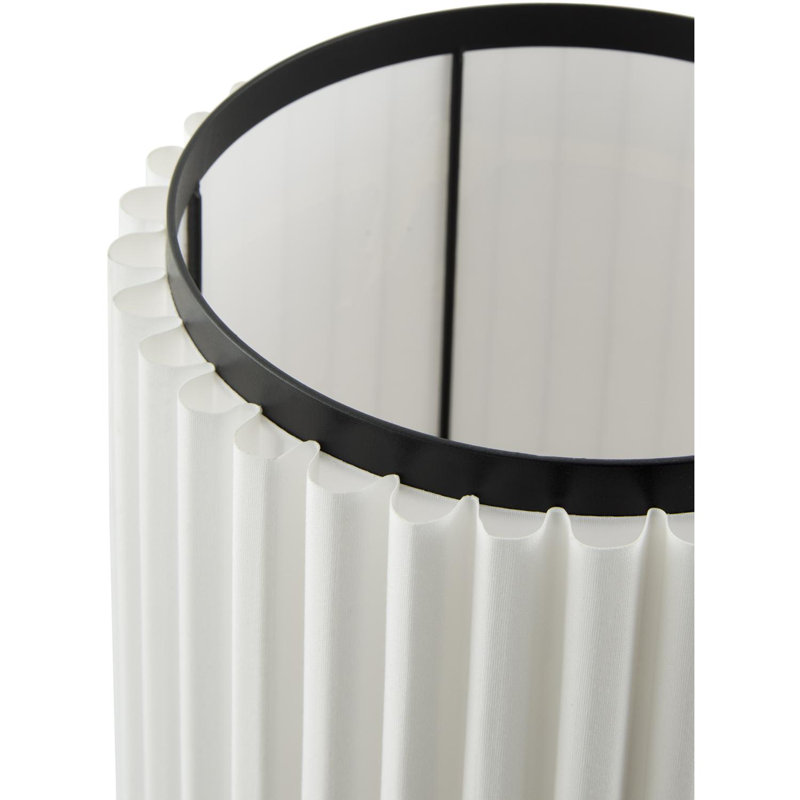 Maazin Table Lamp, Black/White