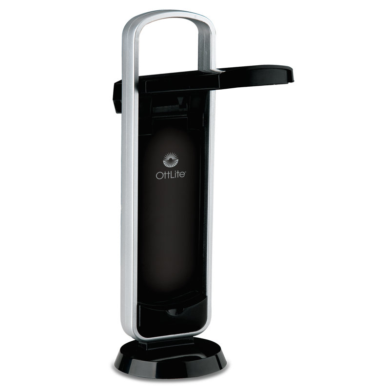 Black Cordless Adjustable LED Task Lamp, 10.125" Height