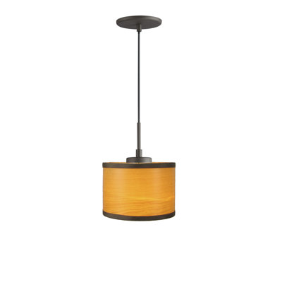 Luminaire suspendu tambour 1 lumière Keiser