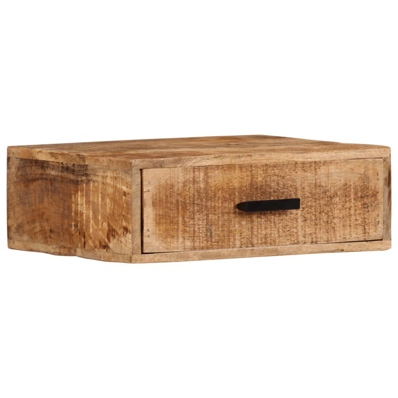 40cm W Solid Wood Bedside Table