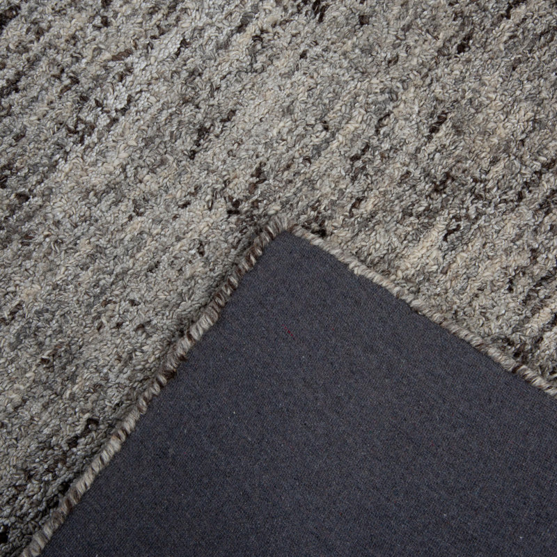 Hand Tufted Wool Area Rug, Rectangle 8' x 10'