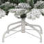 Artificial Hinged Christmas Tree White PE and PVC-1481805066
