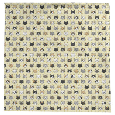 Nappe à motif chat kitty Avicia