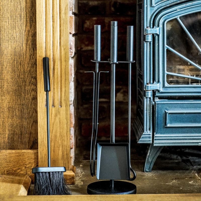 Iron Fireplace Tool Set
