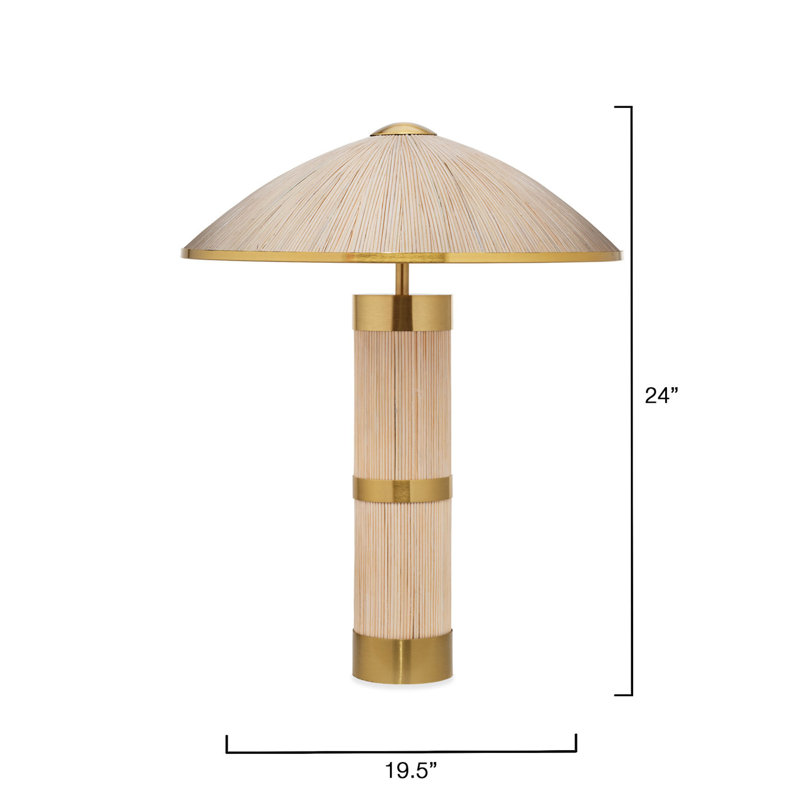 Seychelles Rattan Table Lamp