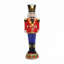 Soldat casse-noisette lumineux 2 pi en rouge, décoration de Noël à piles-394772274