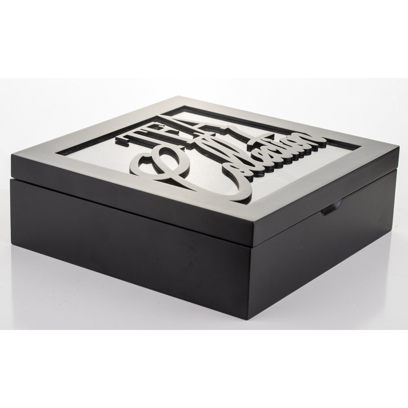 Wood Jewelery Box, Black