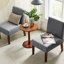Chaise d'appoint rembourrée Dobrowolski