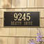 Hartford 2-Line Wall Address Plaque-195731475-195731487