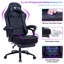 Fauteuil de jeu vidéo ergonomique réglable-1980846230