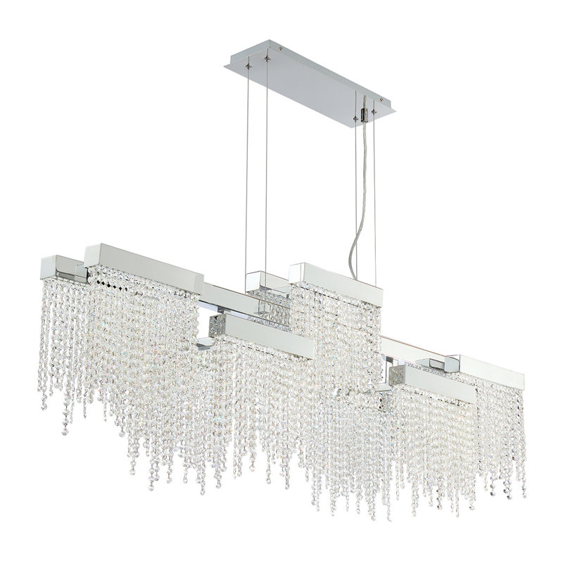 Lustre en cristal 10 lumières Rossi