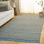 Fibre naturelle 123 tissé à la main 50% jute; Tapis 50% coton-903646423