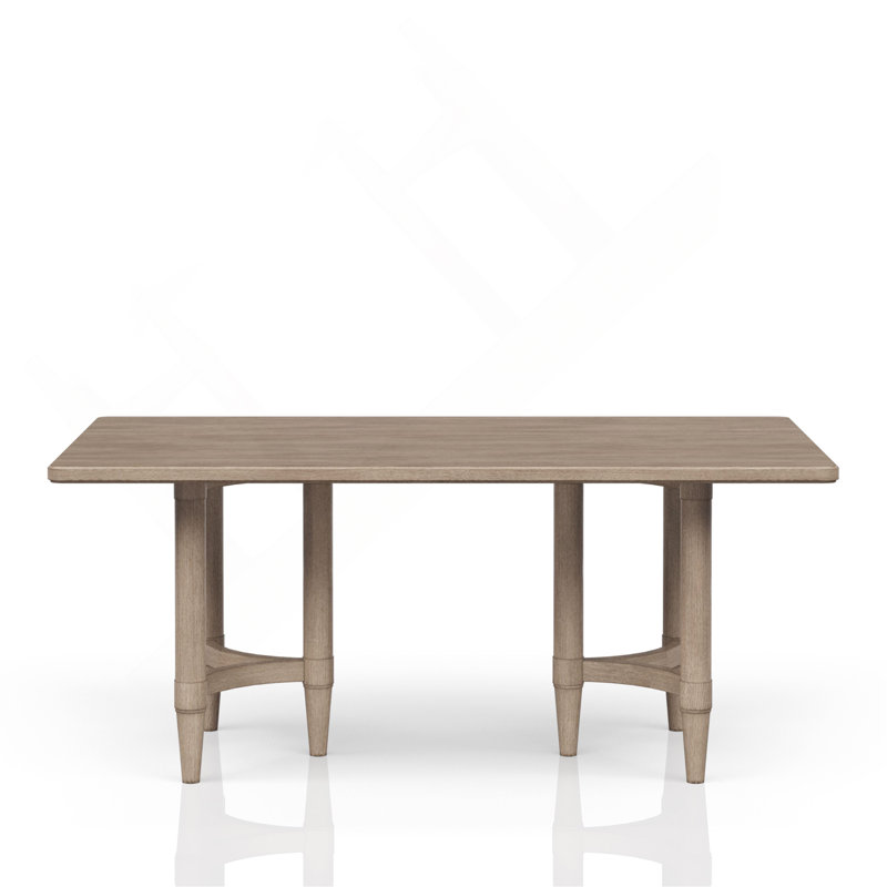 Table de salle à manger à hauteur de comptoir au fini sable