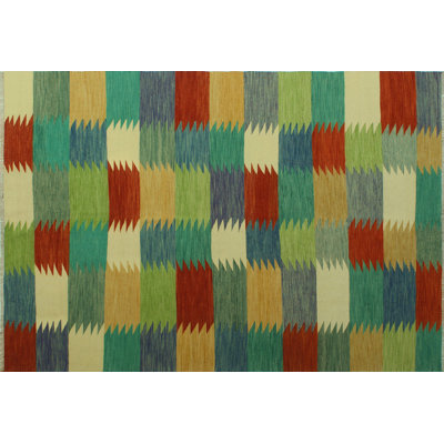 Ames Wool Geometric Indoor Rug