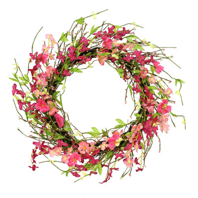 Couronne de jasmin artificielle 24 po
