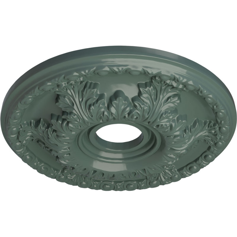 Médaillon de plafond Endurathane Oldham, Diam., Tourbillon de nuages