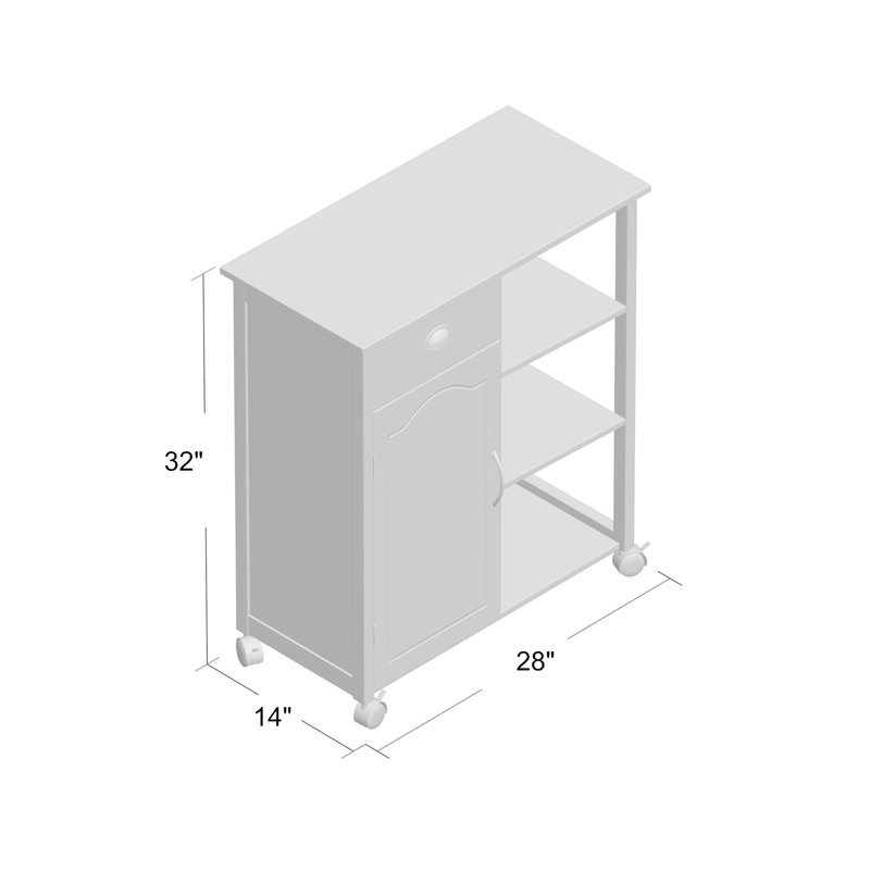 Shavertown Kitchen Cart