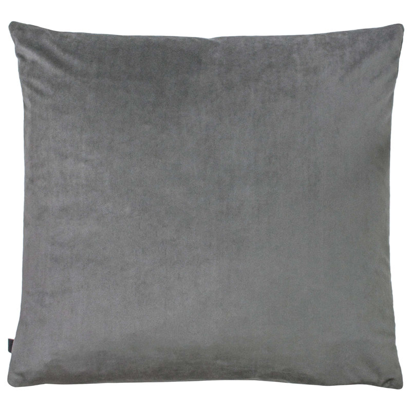 Square Cushion, Feathers, Dove/Silver