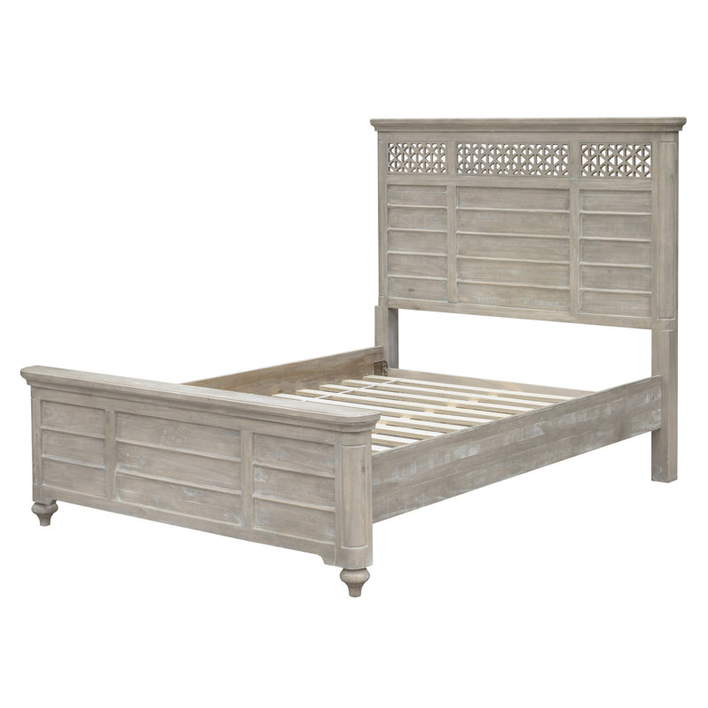 Wilmington Wood Panel Bed, Queen