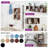 Wall Mount Cube Shelf Set Of 2, Floating Cube Shelves For Space Discovery-130890029-119971541