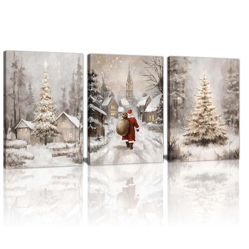 3 Piece Wrapped Canvas Print