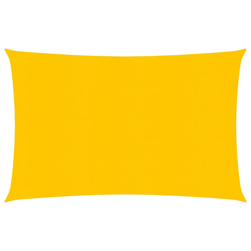 Dakota Fields 400 cm W x 250 cm D Plastic Retractable Freestanding Awning, Yellow